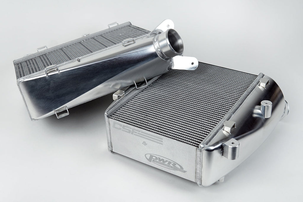 CSF #8194 Audi C8 RS6/RS7 High-Performance Twin Intercooler Set - Raw Billet
