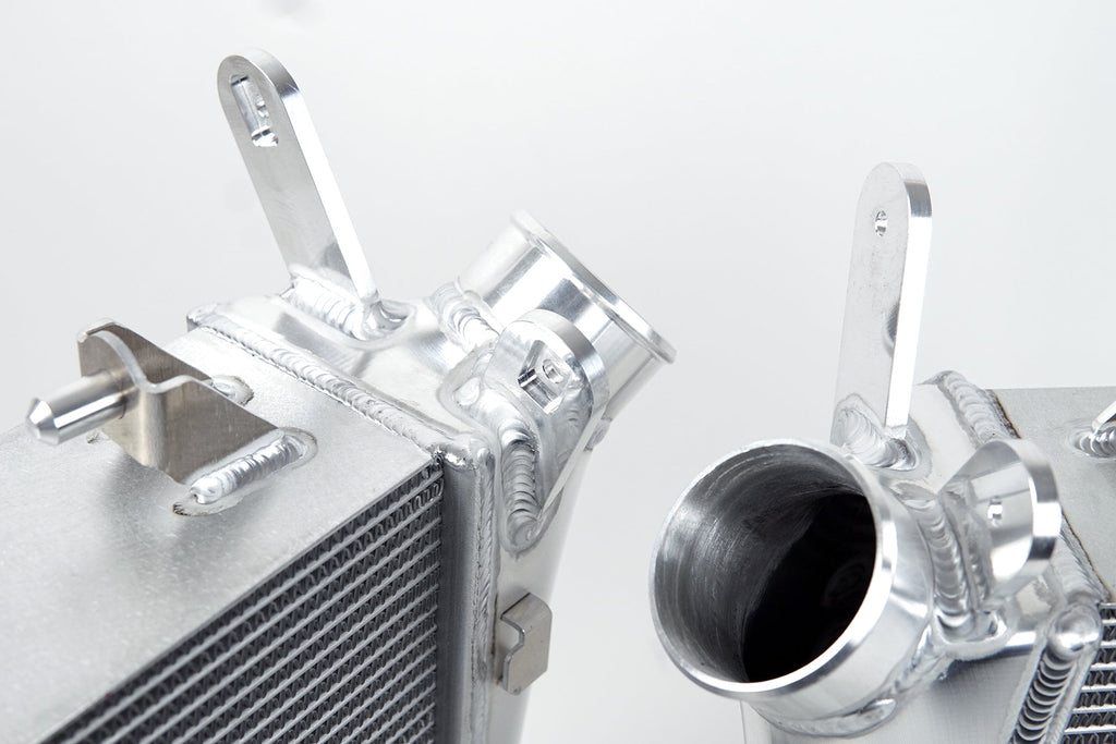 CSF #8194 Audi C8 RS6/RS7 High-Performance Twin Intercooler Set - Raw Billet
