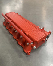Load image into Gallery viewer, CSF #8200C A90 Supra / BMW B58 Charge-Air Cooler Manifold - Custom Finish custom finish - Anodized Red w/ Flake