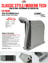 Load image into Gallery viewer, CSF #8260 Porsche 914-6 OEM+/High-Performance Engine Oil Cooler