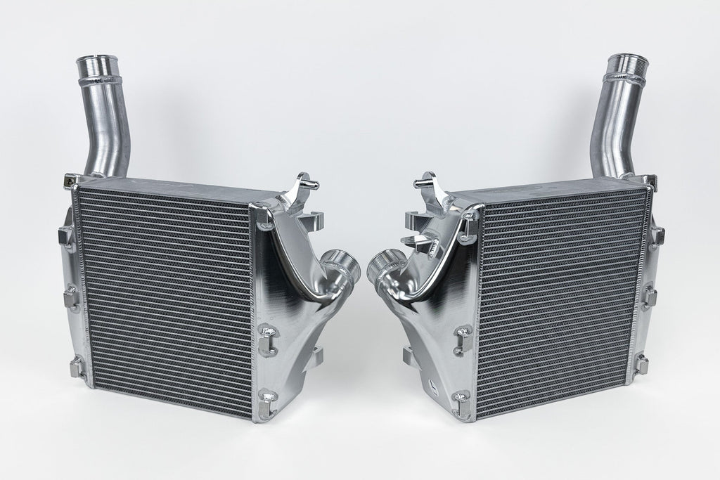 CSF #8280 Audi SQ7 / SQ8 Twin Intercooler Set - Raw Billet