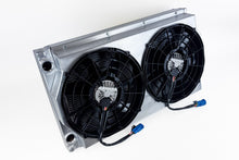 Load image into Gallery viewer, CSF #8374 Motorsport Dual-Pass Radiator with Shroud + 14" SPAL brushless fans &amp; harnesses