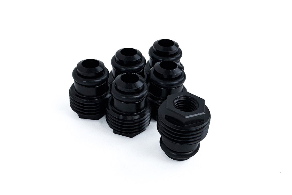 CSF #8403 Nitrous Jet Fitting Adaptor Plugs (qty. 6) for CSF B58/S58 Manifolds