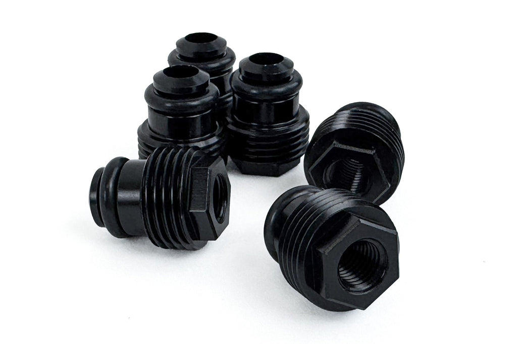 CSF #8403 Nitrous Jet Fitting Adaptor Plugs (qty. 6) for CSF B58/S58 Manifolds