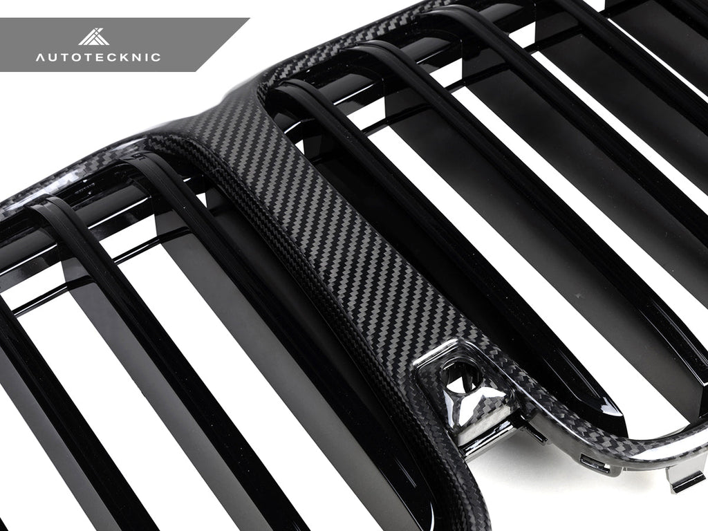 AutoTecknic Dry Carbon Fiber Front Grille - G07 X7 LCI