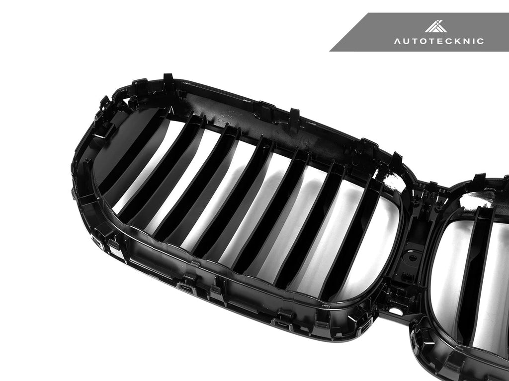 AutoTecknic Painted Glazing Black Front Grille - G05 X5 LCI