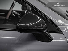 Load image into Gallery viewer, AutoTecknic Replacement Dry Carbon Mirror Covers - Porsche 958.2 Cayenne