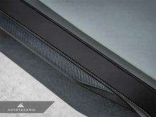 Load image into Gallery viewer, AutoTecknic Dry Carbon Fiber Side Skirt Extension Set - G60 5-Series