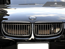 AutoTecknic Carbon Fiber Front Grille Set - E90 Sedan / E91 Wagon | 3 Series