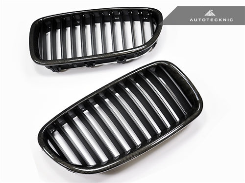 AutoTecknic Carbon Fiber Front Grille Set - F10 Sedan/ F11 Wagon | 5-Series