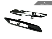 Load image into Gallery viewer, AutoTecknic Replacement Glazing Black Fender Light Trims - F10 Sedan/ F11 Wagon | 5 Series