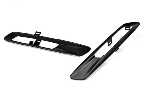 AutoTecknic Replacement Stealth Black Fender Light Trims - F10 Sedan / F11 Wagon | 5 Series