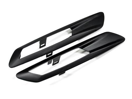 AutoTecknic Replacement Stealth Black Fender Light Trims - F10 Sedan / F11 Wagon | 5 Series