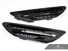 Load image into Gallery viewer, AutoTecknic Replacement Carbon Fiber Fender Vents - F10 Sedan | M5
