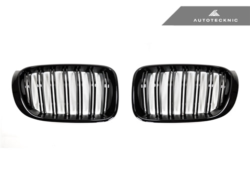AutoTecknic Glazing Black Front Grille Set - F25 X3 LCI | F26 X4