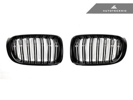 AutoTecknic Glazing Black Front Grille Set - F25 X3 LCI | F26 X4