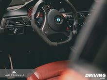 Load image into Gallery viewer, AutoTecknic Carbon Fiber Steering Wheel Trim - E9X M3 | E82 1M Coupe