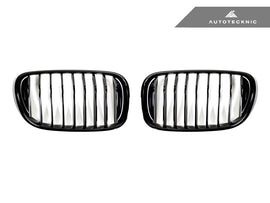 AutoTecknic Glazing Black Front Grille Set - G11/ G12 7-Series Pre-LCI 16-19