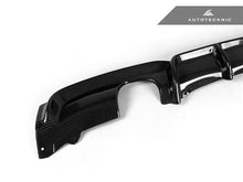 Load image into Gallery viewer, AutoTecknic Vacuumed Carbon Fiber Diffuser - F30 M-Sport