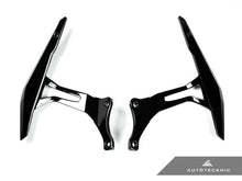 Load image into Gallery viewer, AutoTecknic Glazing Black Competition Shift Paddles - Ferrari 458 Italia / Spider