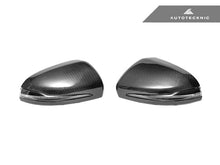 Load image into Gallery viewer, AutoTecknic Replacement Carbon Fiber Mirror Covers - Mercedes-Benz W205 C-Class | W222 S-Class
