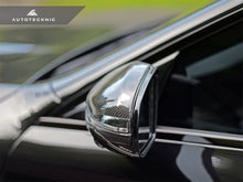 Load image into Gallery viewer, AutoTecknic Replacement Version II Dry Carbon Mirror Covers - Mercedes-Benz W257 CLS-Class