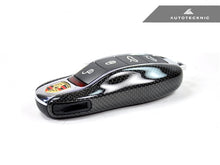 Load image into Gallery viewer, AutoTecknic Replacement Carbon Fiber Key Remote Trim - Porsche