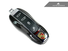 Load image into Gallery viewer, AutoTecknic Replacement Carbon Fiber Key Remote Trim - Porsche