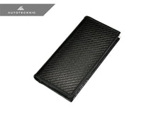 Load image into Gallery viewer, AutoTecknic Carbon Fiber Long Leather Wallet Pouch