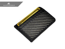 Load image into Gallery viewer, AutoTecknic Carbon Fiber Leather Bill Card Holder