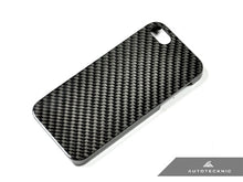 Load image into Gallery viewer, AutoTecknic Carbon Fiber iPhone Cover - 5 Hard Case