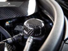 Load image into Gallery viewer, AutoTecknic Dry Carbon Charge Cooler Tank Cap Cover - F90 M5