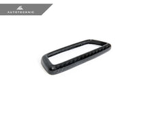 Load image into Gallery viewer, AutoTecknic Dry Carbon Front Seat Illuminated Emblem Cover - BMW M