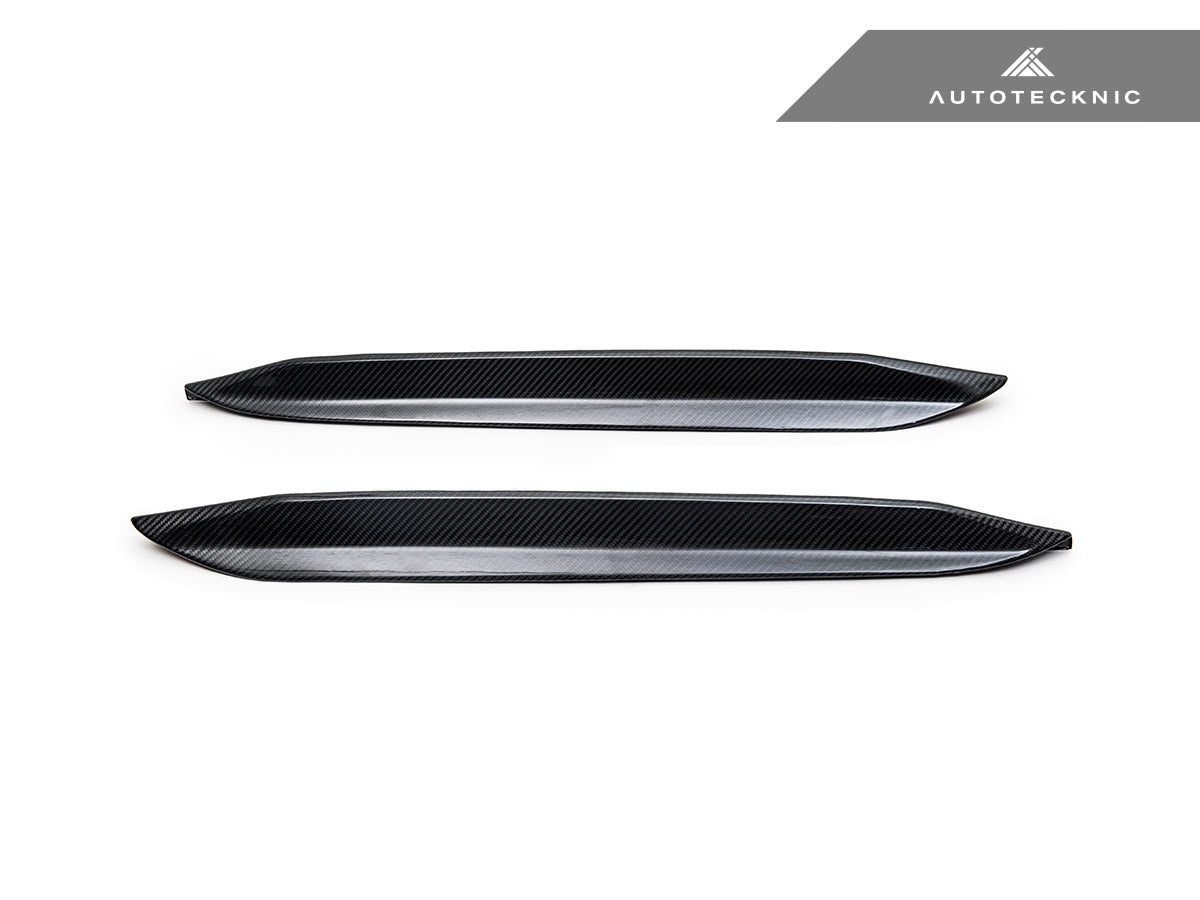 AutoTecknic Dry Carbon Rear Fin Set - F96 X6M | G06 X6 – Studio RSR