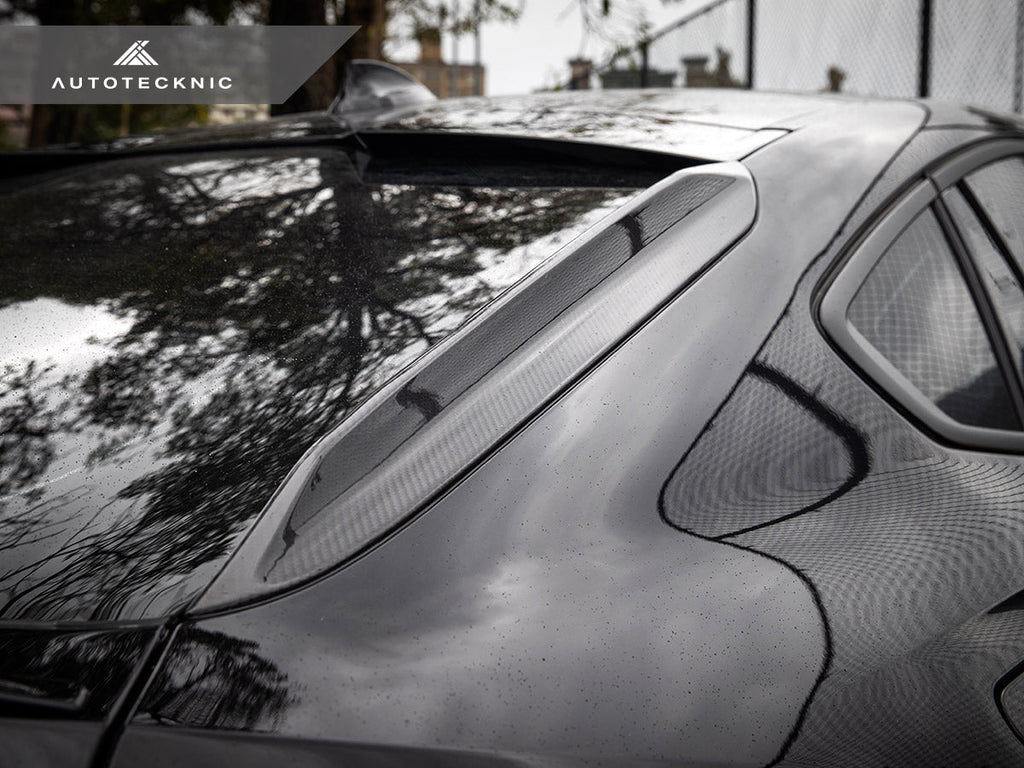 AutoTecknic Dry Carbon Rear Fin Set - F96 X6M | G06 X6