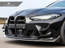 Load image into Gallery viewer, AutoTecknic GT4 Dry Carbon Bumper Canard Set - G80 M3 | G82 M4