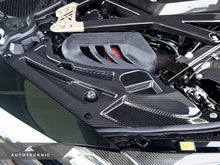 Load image into Gallery viewer, AutoTecknic Dry Carbon V2 Engine Bay Trim Set - G80 M3 | G82/ G83 M4