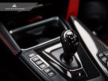 Load image into Gallery viewer, AutoTecknic Carbon Alcantara Shift Console Trim - F80 M3 | F82/ F83 M4