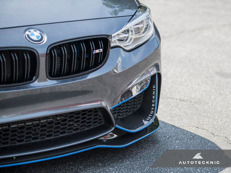 AutoTecknic Dry Carbon Fiber Performante Aero Splitters - F80 M3 | F82 M4