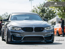 Load image into Gallery viewer, AutoTecknic Dry Carbon Fiber Performante Aero Splitters - F80 M3 | F82 M4