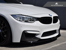 Load image into Gallery viewer, AutoTecknic Dry Carbon Fiber Performante Aero Splitters - F80 M3 | F82 M4