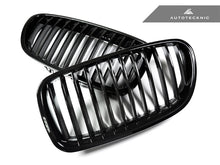 Load image into Gallery viewer, AutoTecknic Gloss Black Front Grille Set - F10 Sedan/ F11 Wagon | 5-Series