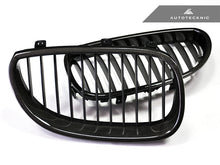 Load image into Gallery viewer, AutoTecknic Carbon Fiber Front Grille Set - E60 Sedan / E61 Wagon | 5 Series including M5