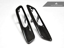 Load image into Gallery viewer, AutoTecknic Replacement Carbon Fiber Fender Light Trims - F10 Sedan / F11 Wagon | 5 Series