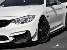 Load image into Gallery viewer, AutoTecknic Front Bumper Dry Carbon Canard Set - F80 M3 | F82/ F83 M4