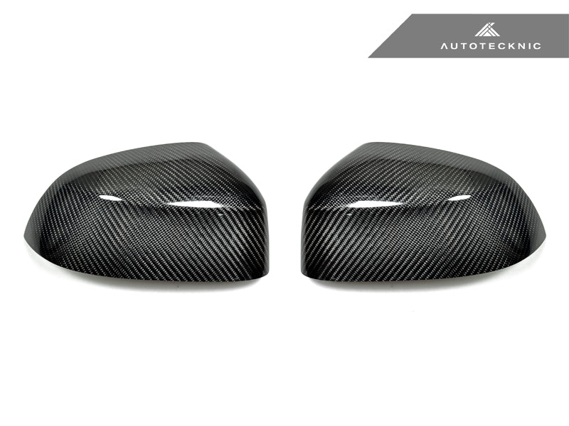 AutoTecknic Replacement Carbon Fiber Mirror Covers - BMW F25 X3 LCI | F26 X4 | F15 X5 | F16 X6