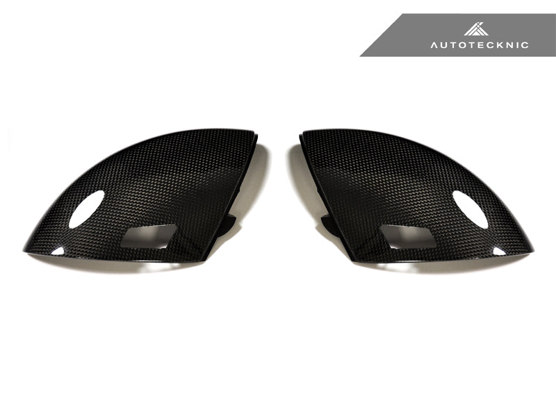 AutoTecknic Replacement Carbon Fiber Mirror Covers - BMW E60 M5 | E63 M6