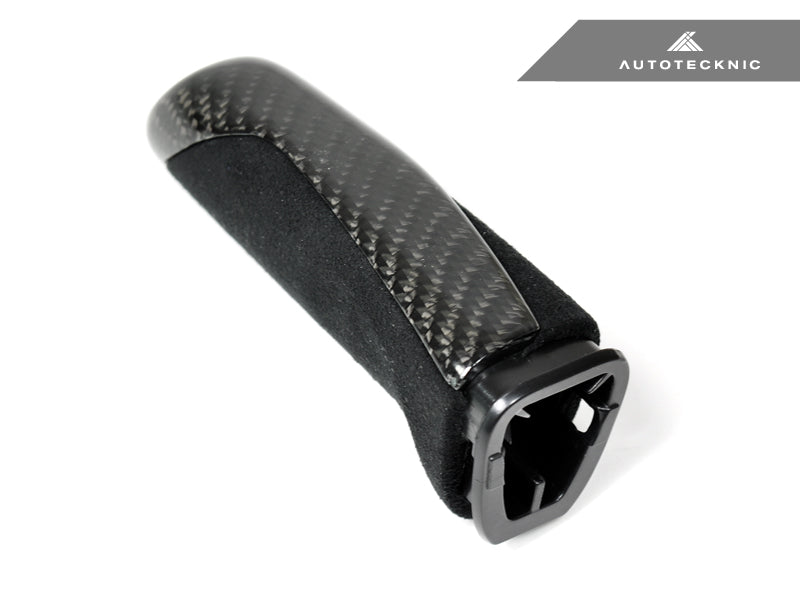 AutoTecknic Carbon Alcantara E-Brake Handle - BMW F-Chassis