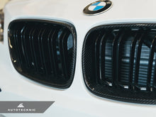 Load image into Gallery viewer, AutoTecknic Dual-Slats Carbon Fiber Front Grille Set - F87 M2 | F22 2-Series