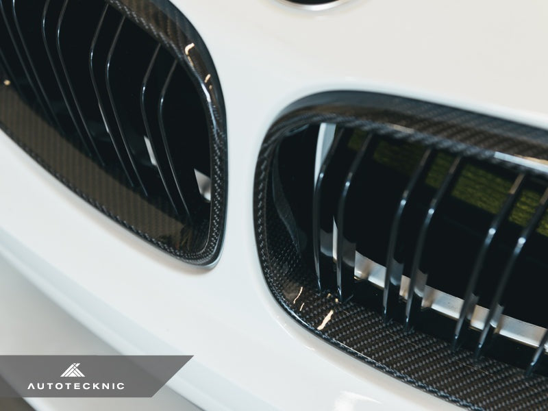 AutoTecknic Dual-Slats Carbon Fiber Front Grille Set - F87 M2 | F22 2-Series